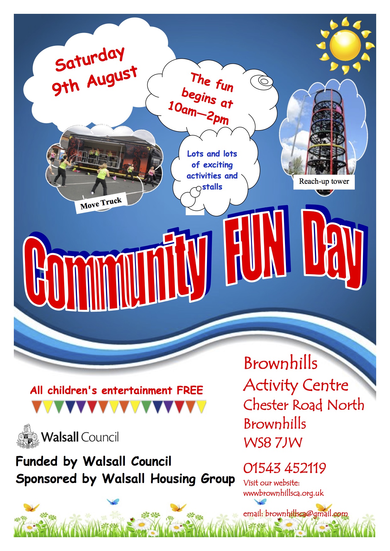 Brownhills Community Fun Day this Saturday!