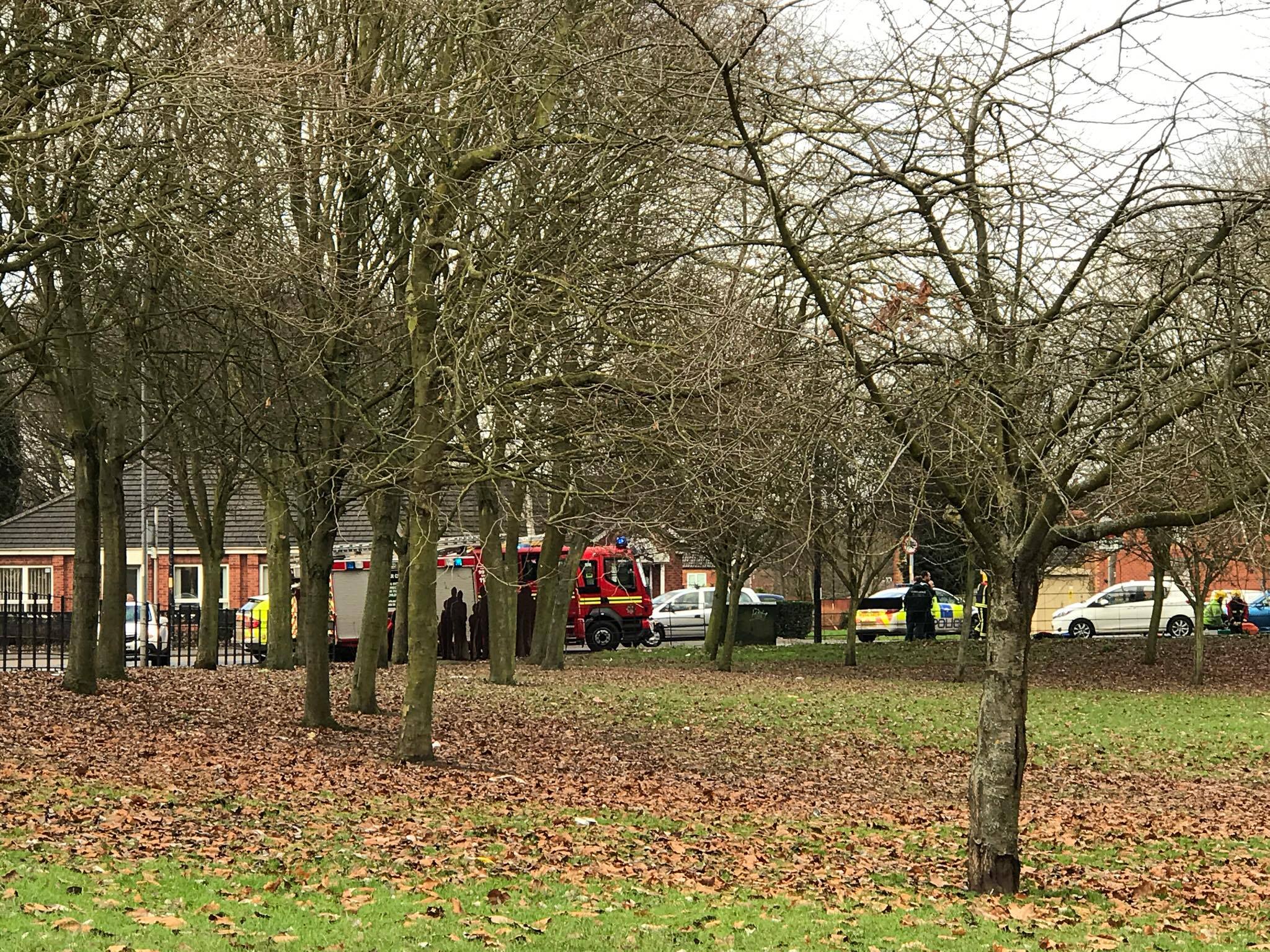 Serious road traffic incident ongoing in Walsall Wood BrownhillsBob's