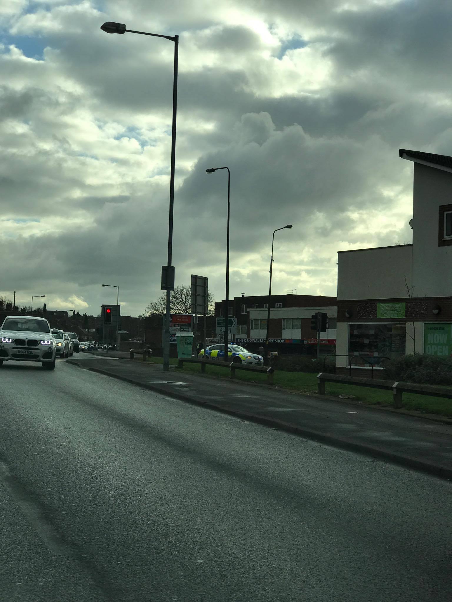 Serious road traffic incident ongoing in Walsall Wood BrownhillsBob's
